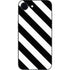Black and White Geometric Stripes iPhone 16e Skin
